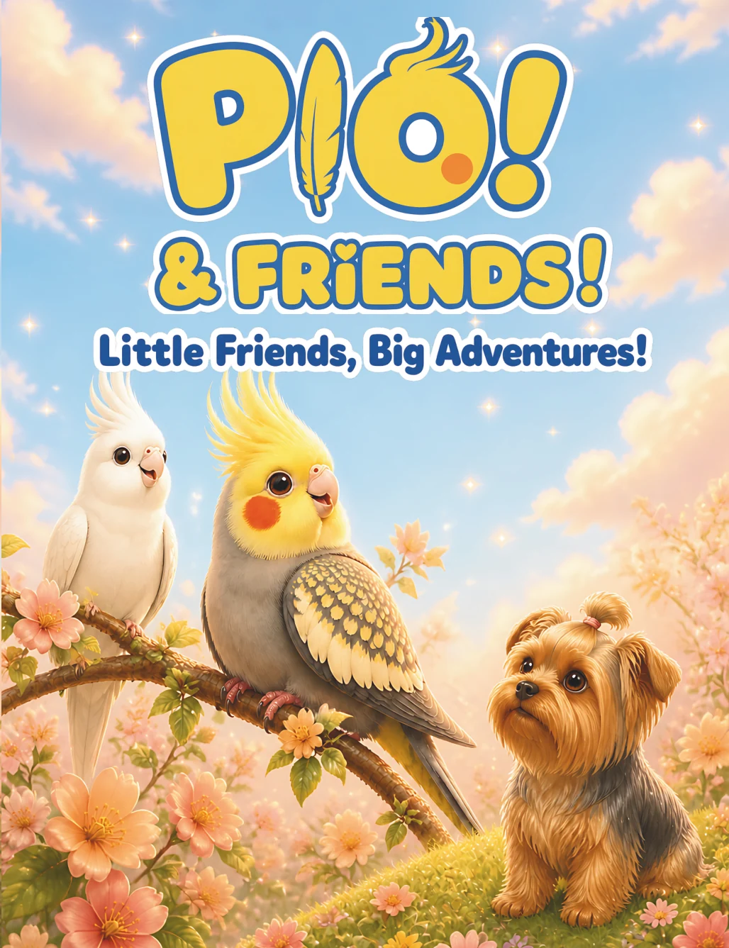 Original cover of PIO! & Friends! Little Friends, Big Adventures!