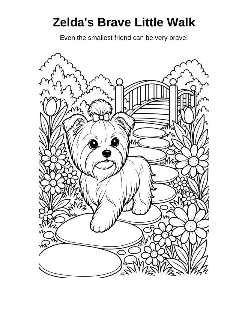 Preview of Zelda walking through a flower garden